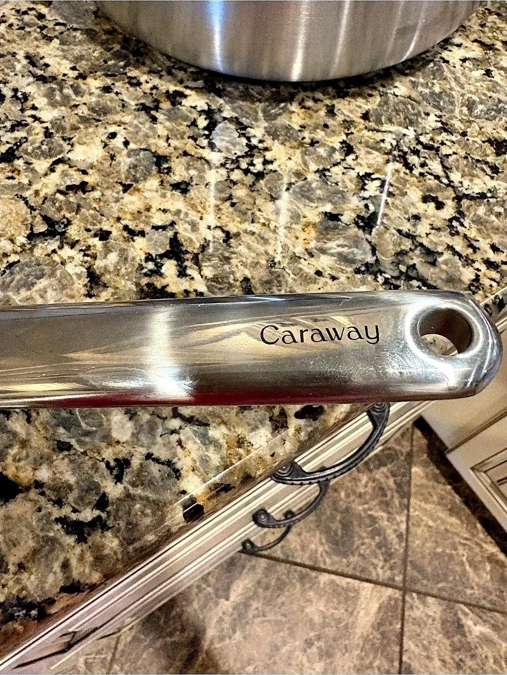 Caraway Stainless Steel Pan 4.5 Qt